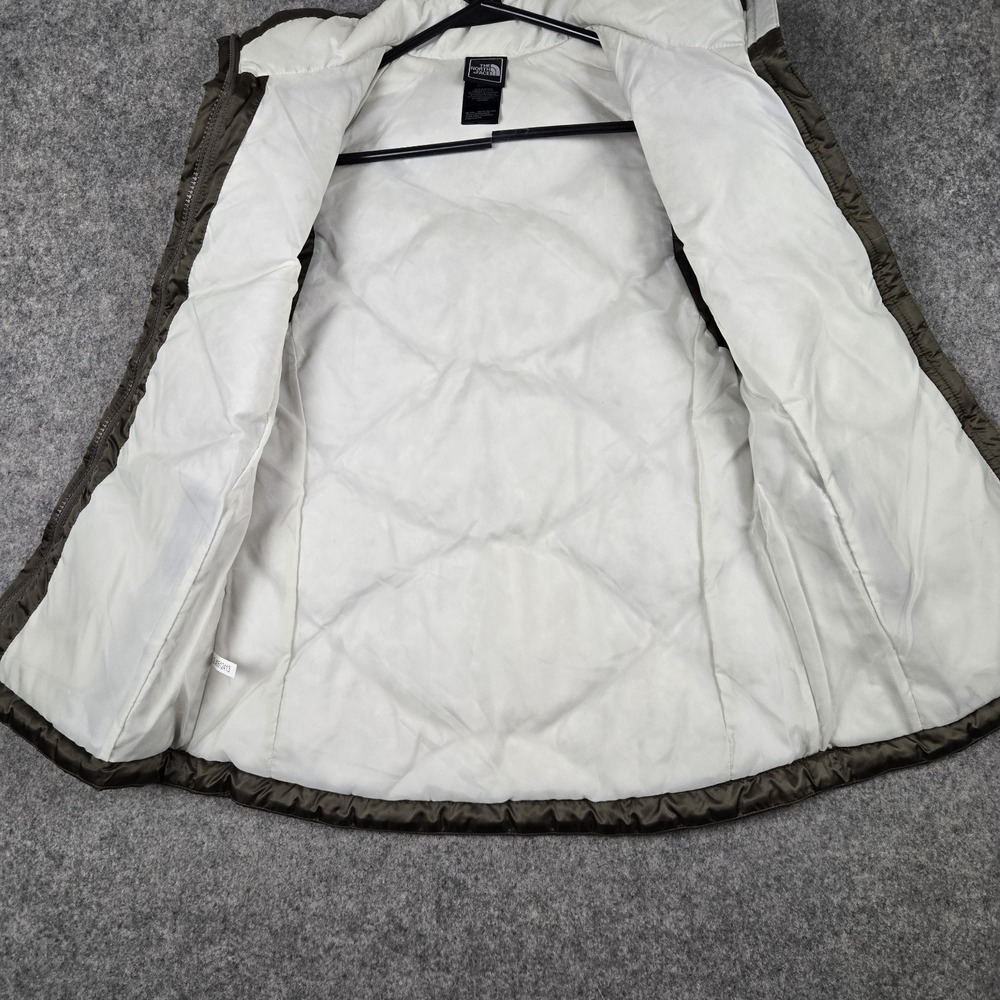 The‎ North Face Vest Womens XS Green 550 Down Fill Aconcagua Quilted Hiking - Picture 8 of 16